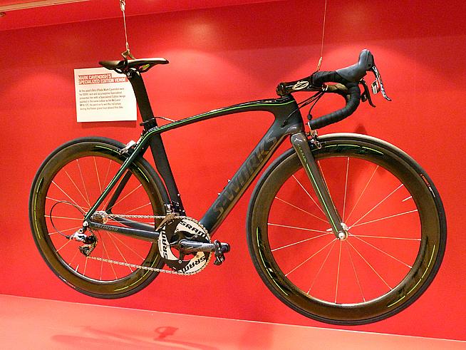 The limited-edition Cavendish - sorry  CVNDSH - Venge from Specialized S-Works drew admiring glances.