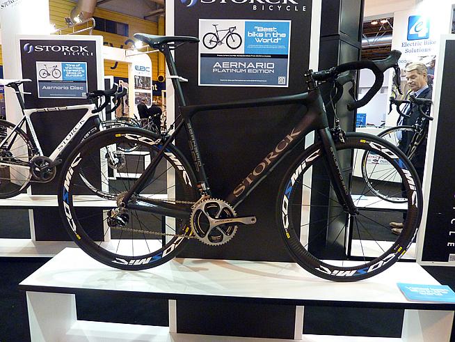 Storck boast 'the world's best bike' - the Aernario Platinum Edition  as chosen by Germany's 'Tour' magazine.