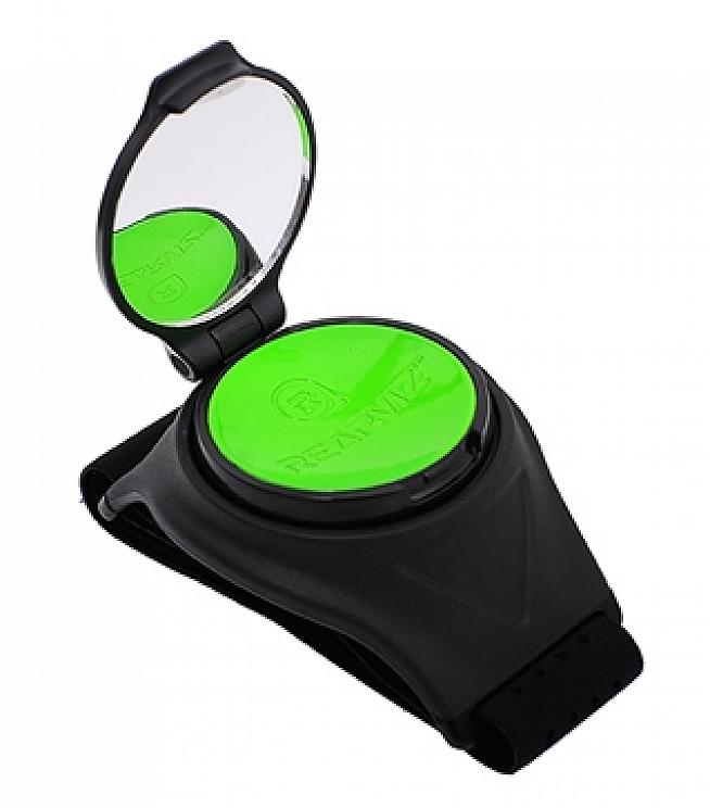 The RearViz standard in green. Other bright colours available...