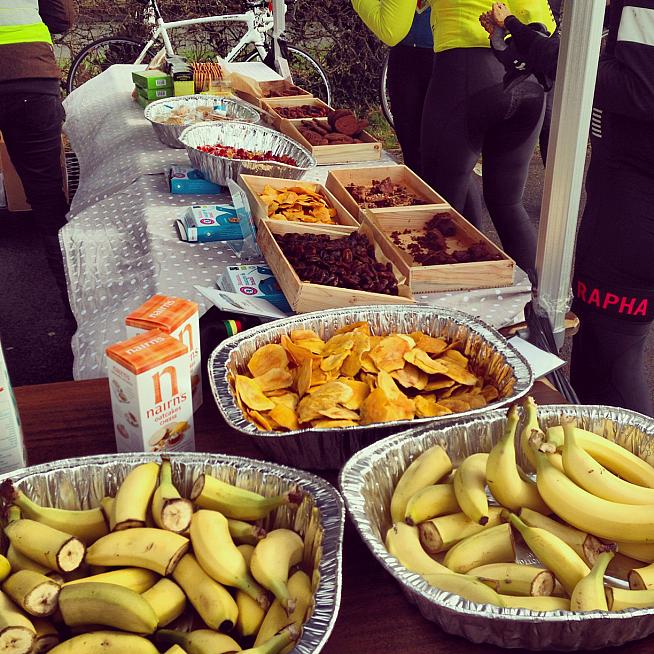 Tasty treats from Infinity Foods - and some stealth marketing from Rapha...