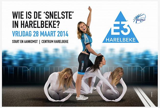 Promotional image for this year's E3-Harelbeke race. Image: www.e3harelbeke.be