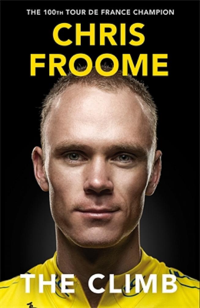 The cover of The Climb by Chris Froome.