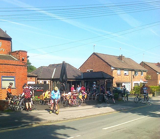 The B*stard starts from the Polocini cafe in Romiley.