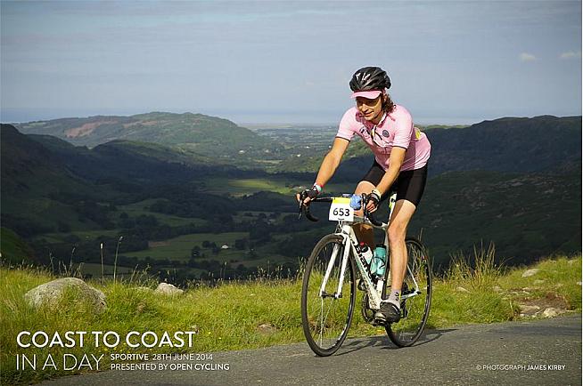 Hardknott Pass awaits on the Coast to Coast in a Day ride.