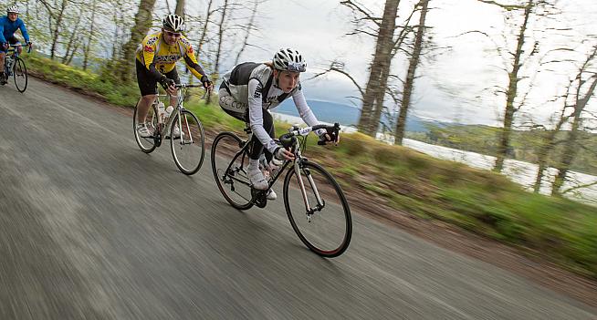 Loch and road - the Etape Caledonia offers a chance experience spectacular scenery on closed roads.