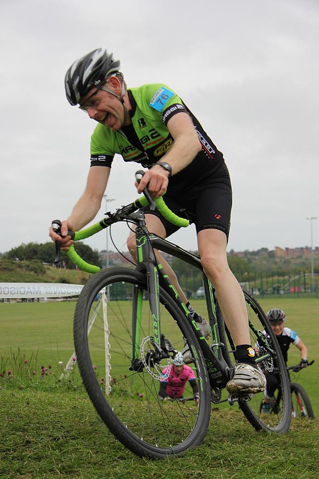 An expert in his field... Olly in action. Photo: Matt Cain