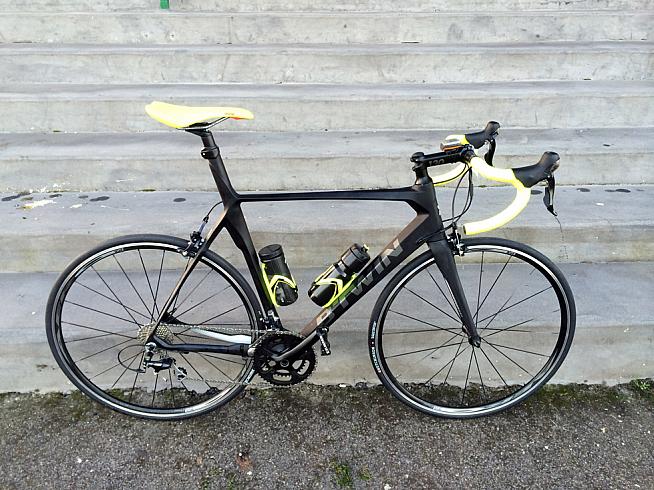 The B'Twin Velo Route Mach 700 proved a capable carbon mule for our reporter.