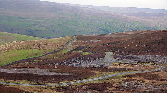 Up on the wild and windy moors. Photo: UK Cycling Events