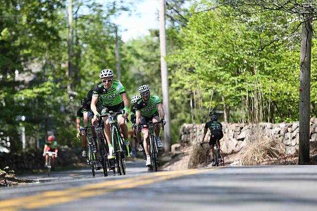 GFNY riders out on the course. Credit: SPORTOGRAF.COM