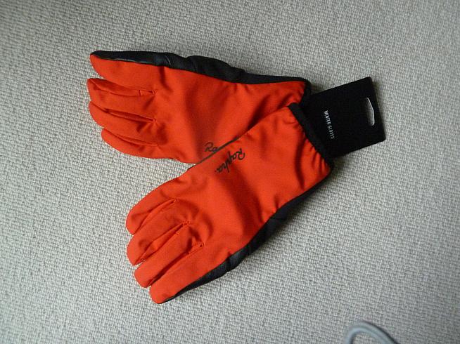 Rapha winter gloves straight out of the packet.