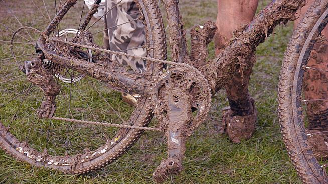 Don't let your bike get to this state! A clean drivetrain is more efficient.