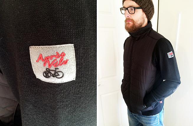 The Apres Velo classic jacket is warm enough to be used as a transfer jacket before and after sportives or races.