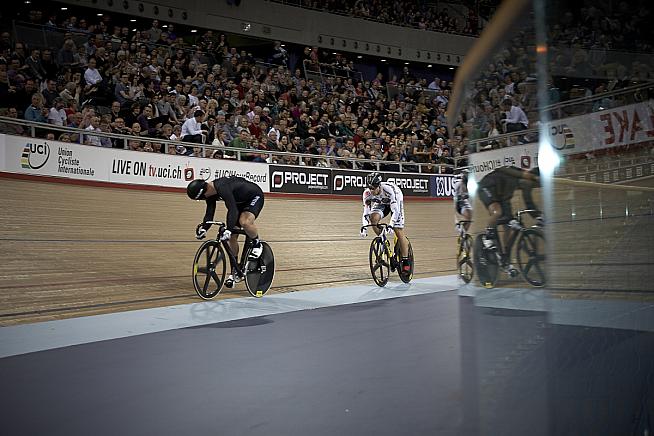 Men's Sprint final - Max Levy v Edward Dawkins. Photo: Toby Andrew