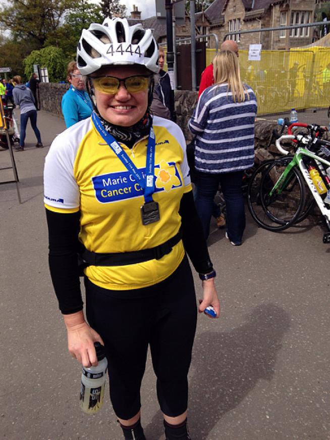GP Liz Phillips rides a 30-miles daily commute and is a regular on the Etape Caledonia.