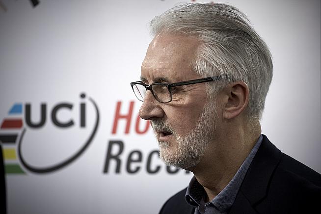 UCI President Brian Cookson. Photo: Toby Andrew