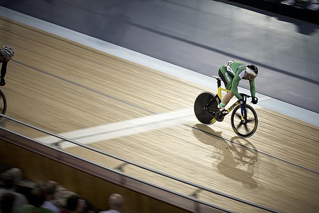 Men's Sprint - Simon van Velthooven v Eoin Mullen. Photo: Toby Andrew