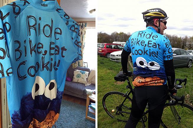 Cookie monster hot sale bike jersey