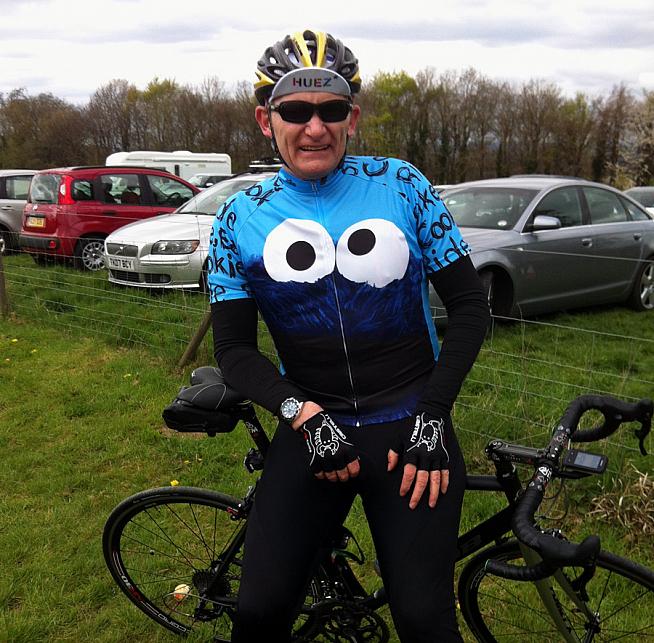 cookie monster cycling jersey