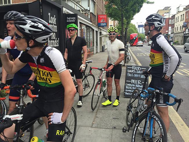 Riders came from as far afield as Brixton! Photo: Islington CC