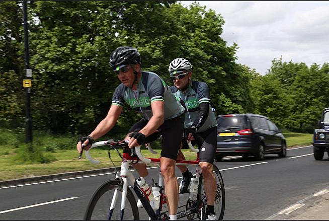 Teamwork pays off on the hills. Photo: Islington CC