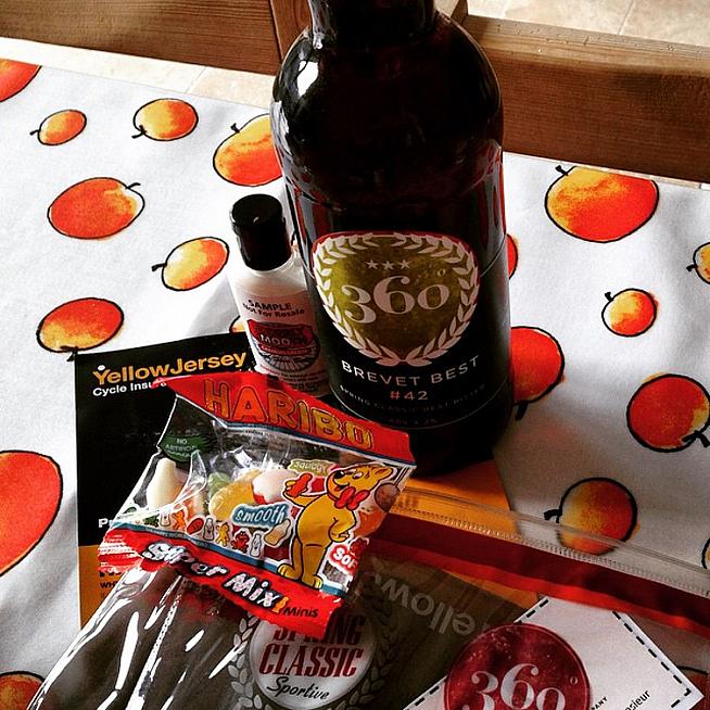 Haribo and beer move the Velopace goody bag to top spot in the sportive league table.