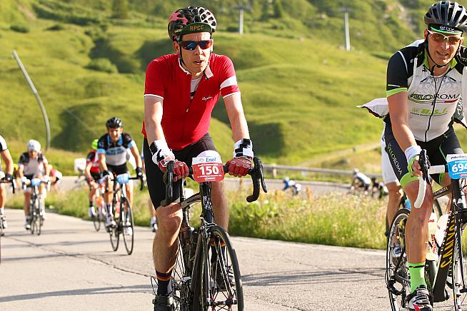 The heat and mountain climbs tested Joe's limits on the 2015 Maratona.