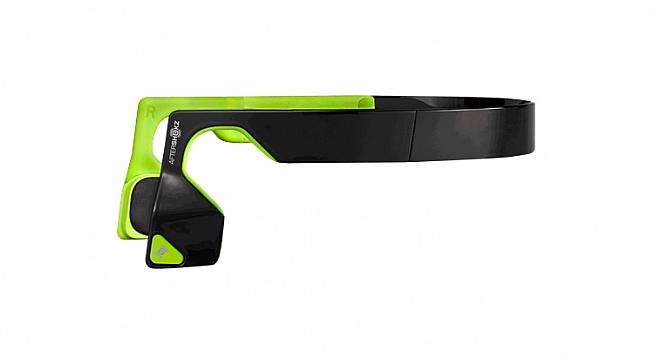 The AfterShokz Bluez 2 are available in stealth black as well as the neon green version tested.