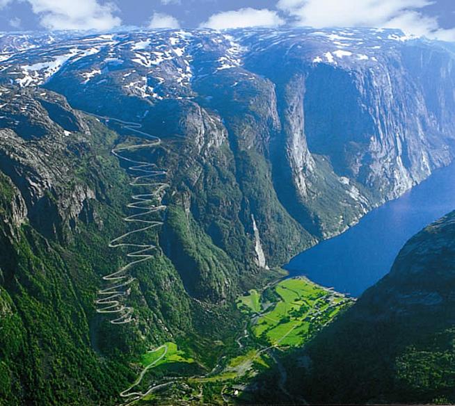 The fjord - Lysebotn - and THAT climb!