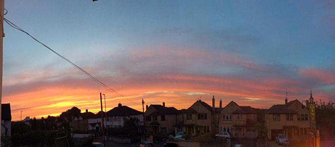 Bristol sunset.