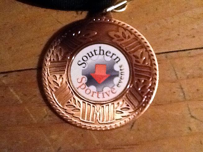 All that is gold does not glitter... but it's still nice to get a medal.