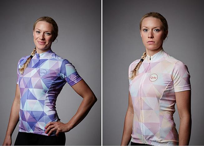 The Queen of the Mountains classic jersey will come in two colours: lavender and soleil. Don't say pink.