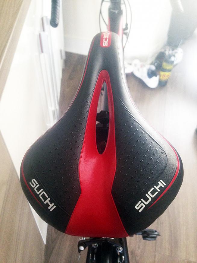 Full builds are supplied with colour-matched Suchi saddles.