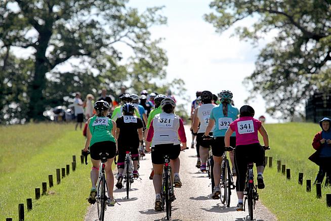 Cycletta rides are designed to encourage women of all ages and cycling experience to take to their bikes.