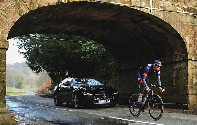 Remember to smile... Maserati are offering complimentary photographs to all participants in the sportive.