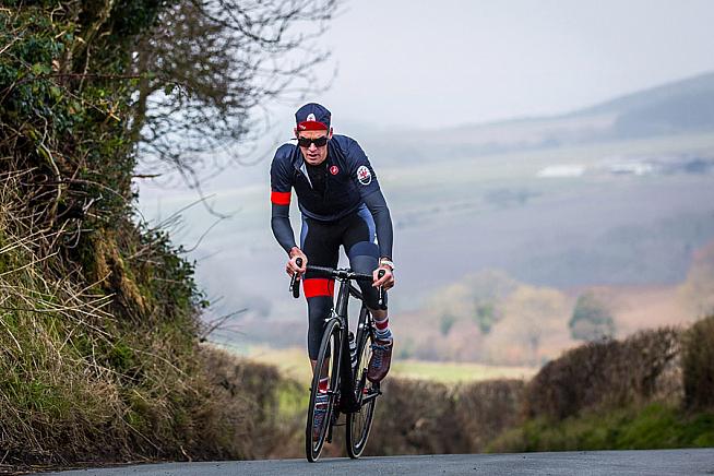 David Millar has laid down the time to beat for the KOM challenge on this year's Tour de Yorkshire Ride.