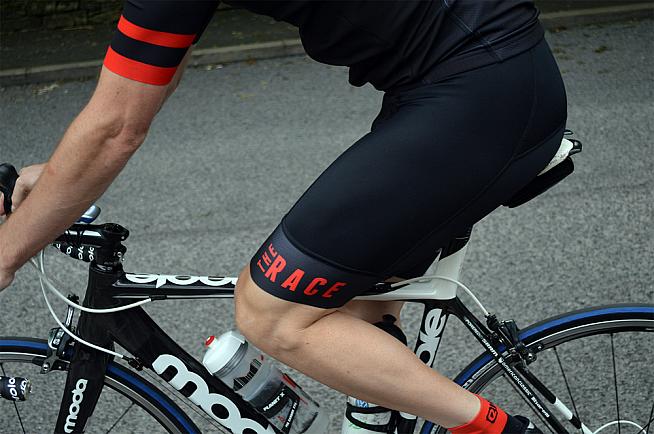 red white bib shorts review