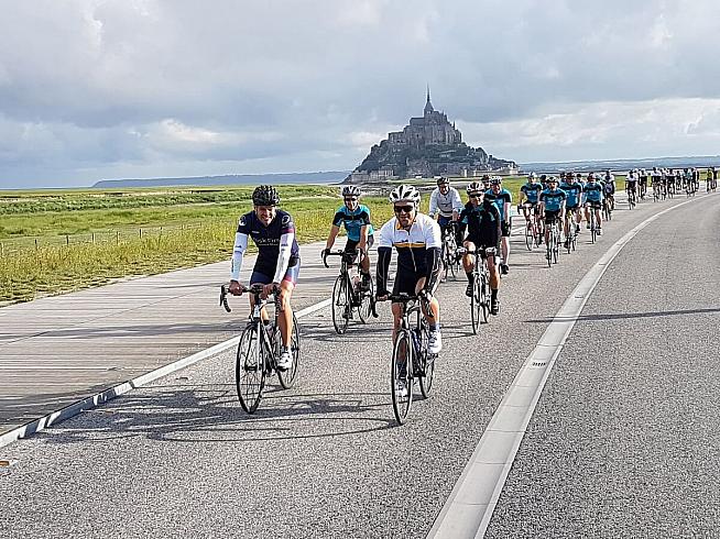 Mont Saint Michel provided a stunning backdrop for the 2016 Grand Depart.