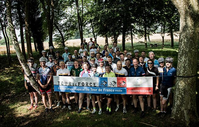 Over 150 cyclists took part in the 2016 Tour de Force.