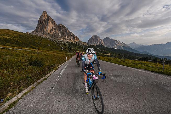 The Giau was the final challenge on this year's Haute Route Swiss Alps Dolomites. Photo: Manu Molle