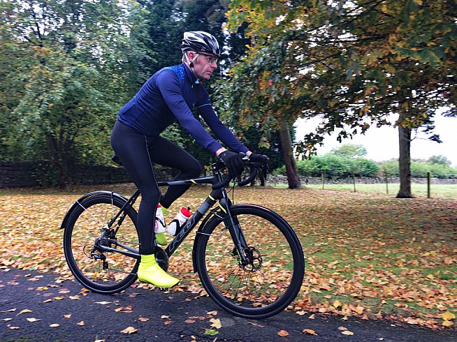 Mudguards on a 'cross bike? Surely some mistake.