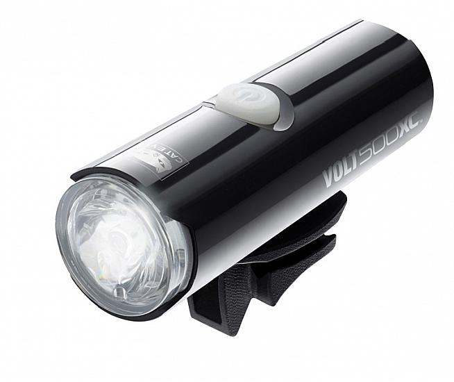 The CatEye Volt 500 XC is a high powered front light for cycling in pitch black conditions.