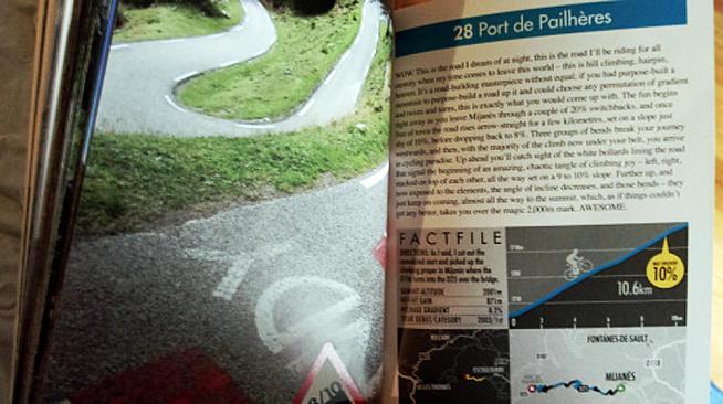 Simon Warren covers the Port de Pailheres in his book Climbs of the tour de France.