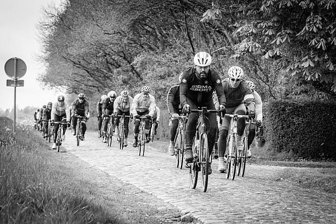 Tackle the famous pavé on the Paris-Roubaix Challenge.