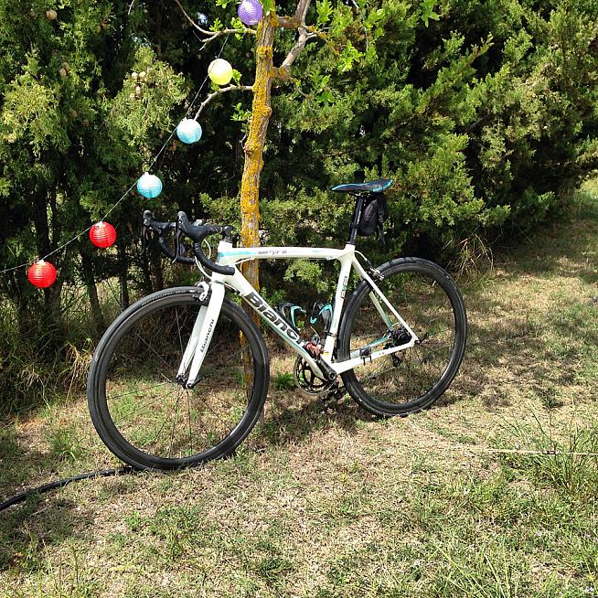 Bike ready. Rider? Not so much.