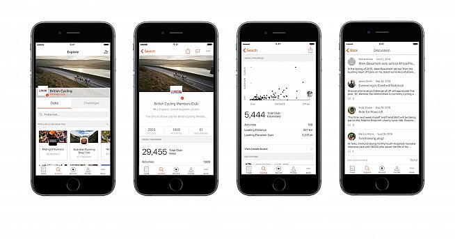 Keep tabs on your rivals with the new club features on Strava.