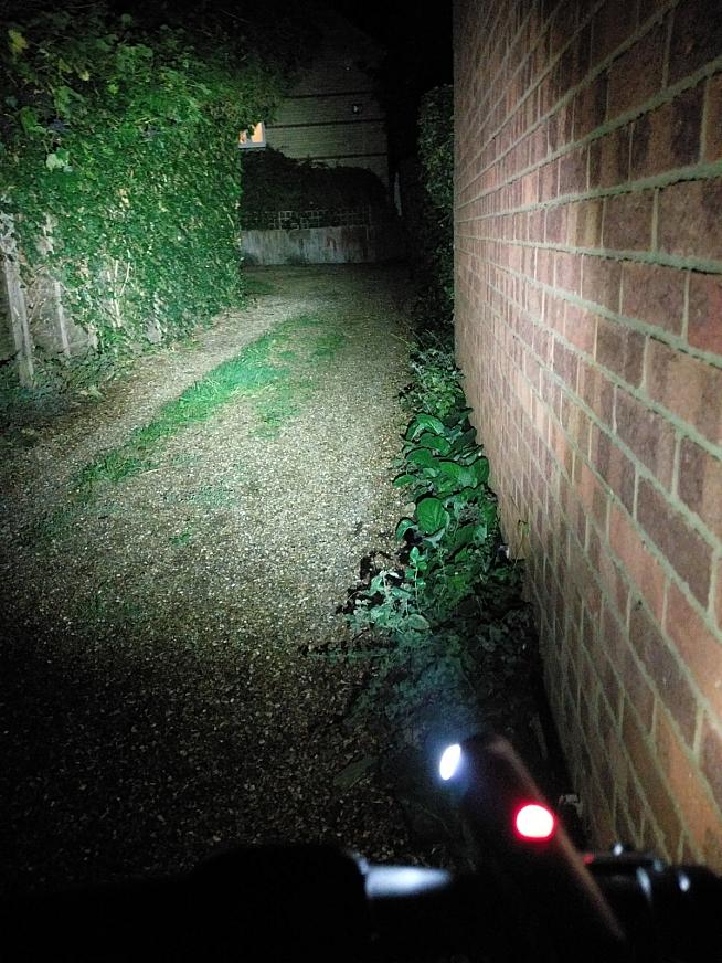 The Volt 500 XC makes short work of dark alleys.