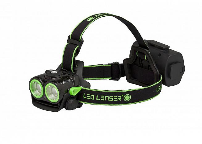 The LED Lenser XEO19R offers all the light you could want for cycling in darkness.