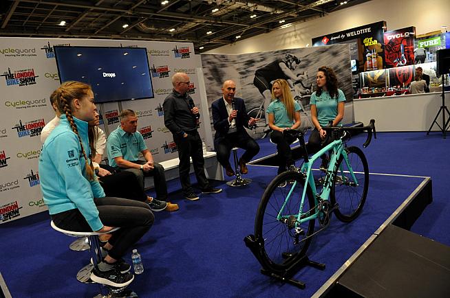 Members of the Drops cycling team will also be on hand to talk about their first year racing.