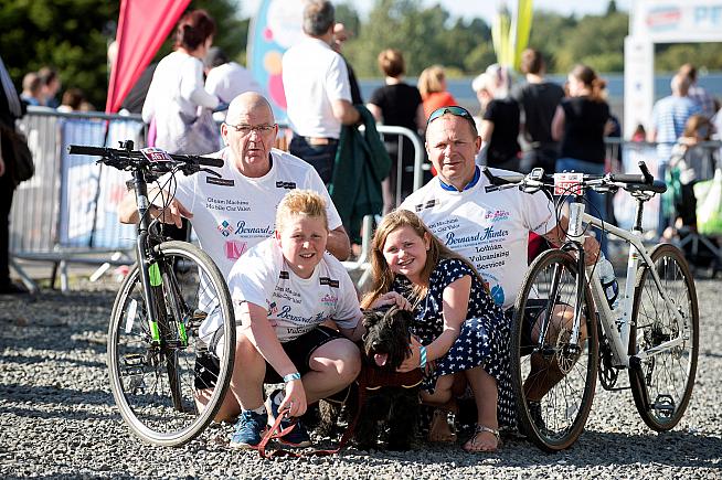 Barry and Reg will ride the Etape Loch Ness together in memory of Reg's heart donor.