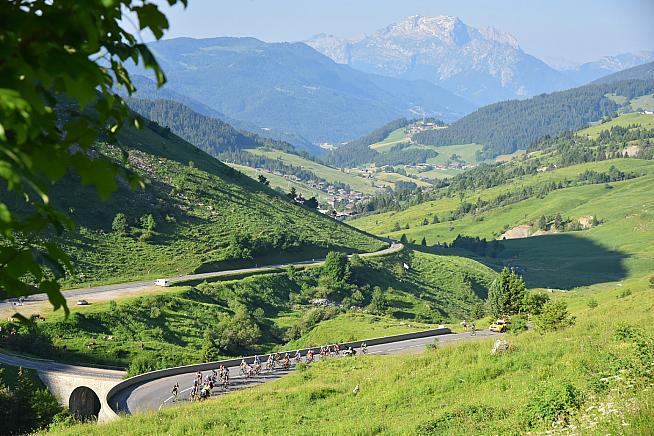 Temperatures can reach 40 degrees in the Alps in summer so take advantage of shade where you find it.